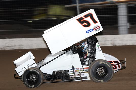 Giovanni Scelzi Makes Third Straight World of Outlaws A Main During Bakersfield Debut