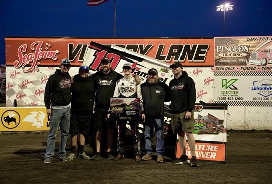 Ryan Timms Repeats at Huset’s Speedway