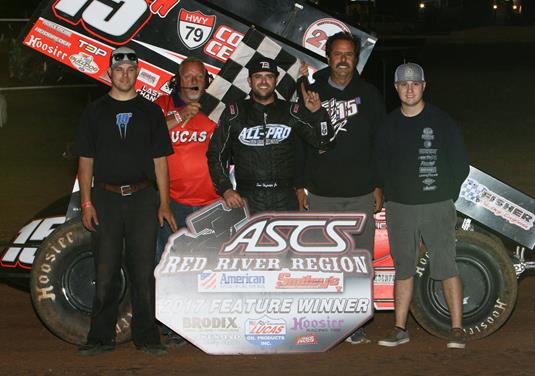 ASCS Red River Loot Goes To Sam Hafertepe, Jr. at Lawton Speedway