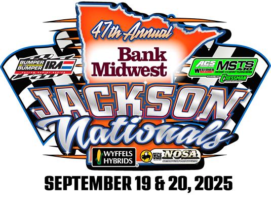 Jackson Motorplex Announces Sponsors to Events, Including Bank Midwest as Title Sponsor of Bank Midwest Jackson Nationals Presented by Wyffels Hybrids