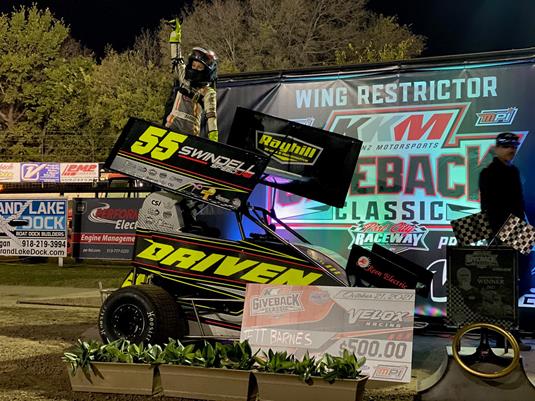 Barnes Sweeps Lucas Oil NOW600 Series Restricted ‘A’ Class Action During KKM Giveback Classic Opener at Port City Raceway