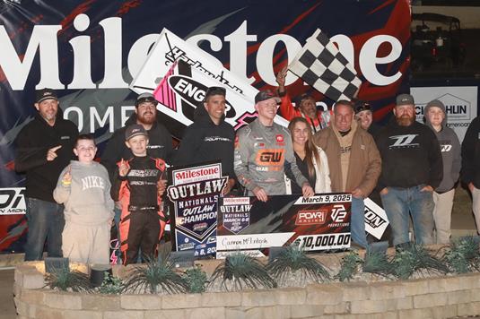 Cannon McIntosh Cashes In, McBride and Busch Also Victorious in Milestone Outlaw Nationals Finale at Port City Raceway!