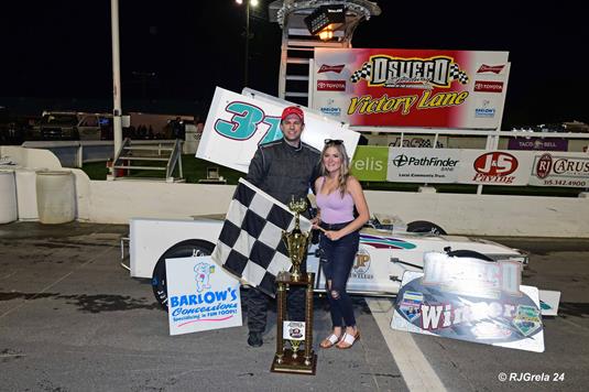 Nick Barzee Bags Victory in J&S Paving 350 Super 'Clash for Cliff' Season Opener