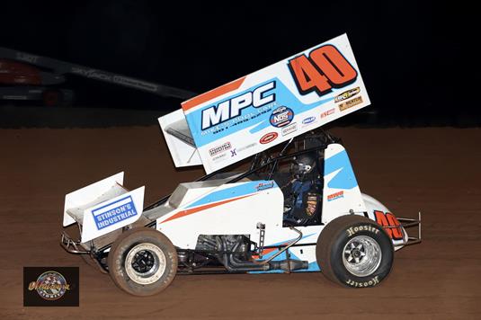 Howard Moore with POWRi top-fives at Tri City and Benton