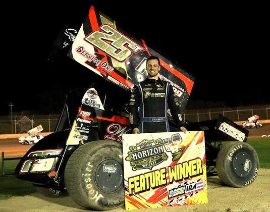 Arenz storms to Plymouth IRA triumph No. 2