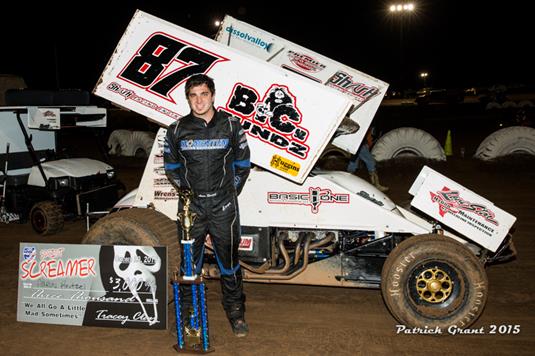 Reutzel Rallies to Win STN Sprint Screamer at I-30