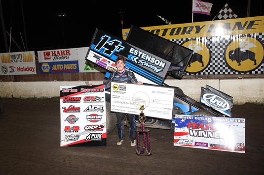 Estenson Wins at Brown County Speedway and Hard Charges at Casino Speedway