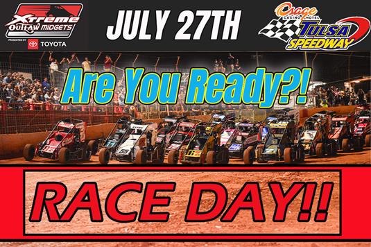 Get Ready!! It's RACE DAY for the best Outlaw, Sprint Cars and Dwarf racing in OKLAHOMA!