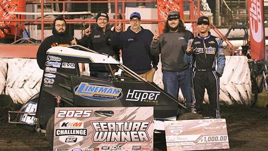 Neal Allison Attains Victory in POWRi Stock Non-Wing Micro KKM Challenge Preliminary Night