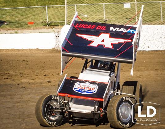 Bergman Captures Podium Finish While Testing at Lake Ozark Speedway