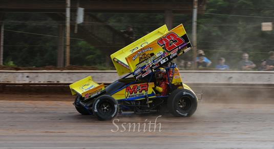 Lance Moss Tames ASCS Hurricane Area Super Sprints At Deep South Speedway