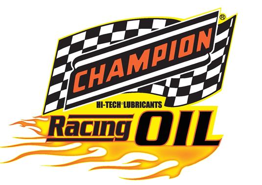 Champion Racing Oil Announces 2015 “ELITE RACER” Program