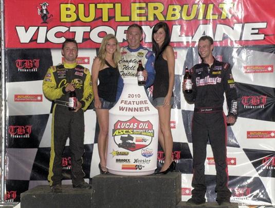 Wood Back in Lucas Oil ASCS Victory Lane after Wild Eagle Prelim