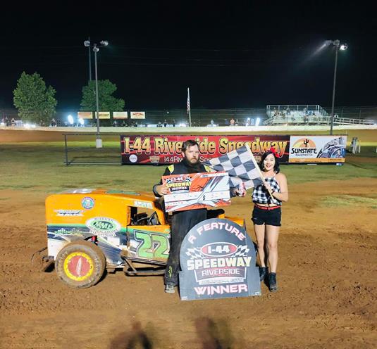 Justin Foltz Wires NOW600 Sooner State Dwarf Car Field at I-44 Speedway!