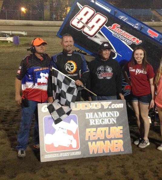 Crawley Tames GoMuddy.com NSL 360 Diamond Region Race at Riverside International Speedway