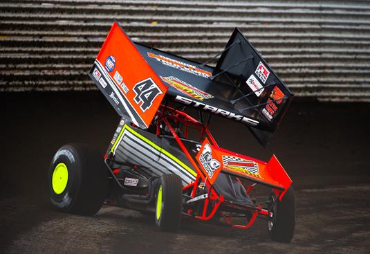 Starks Posts Season-Best Result With World of Outlaws at Huset’s Speedway