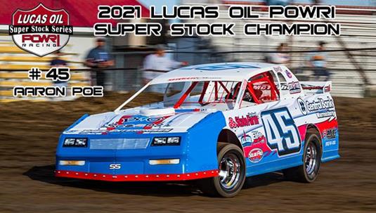 Aaron Poe Prevails as POWRi Super Stock Inaugural National Champion