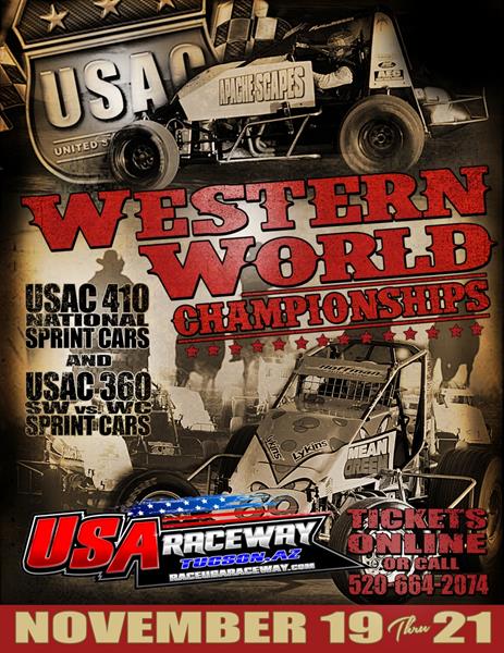 Sprints Close with "Western World Championships" at Tuscon