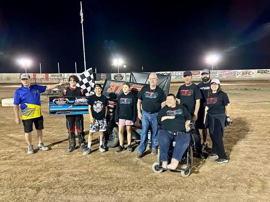 Gile and Dundon Score NOW600 Cactus Region Wins at Adobe Mountain Speedway!