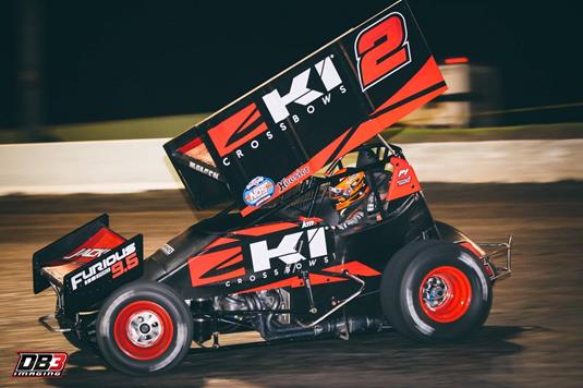 Kerry Madsen Charges to Runner-Up Result at Knoxville Raceway