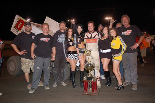Redemption gained at the Thunderbowl for Jonathan Allard with Trophy Cup triumph