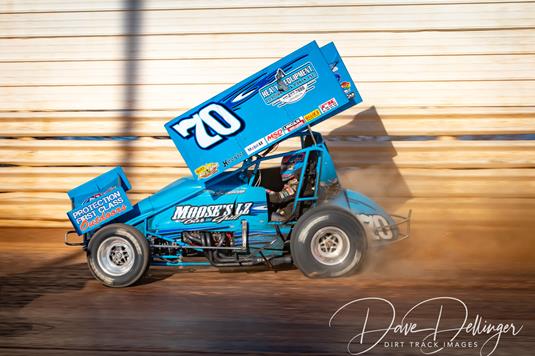 Brock Zearfoss scores podium run during Port Royal Speedway opener