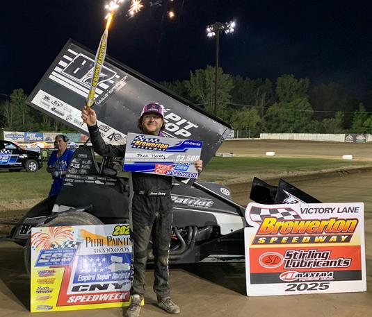 Barney Wins Night 3 of ESS Speedweek at Brewerton