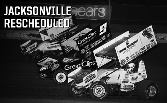 World of Outlaws at Jacksonville Speedway Moved to Friday, October 12