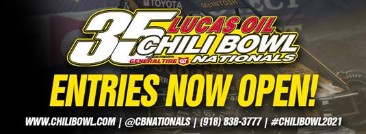 Entries Now Open For 2021 Lucas Oil Chili Bowl Nationals Presented By General Tire