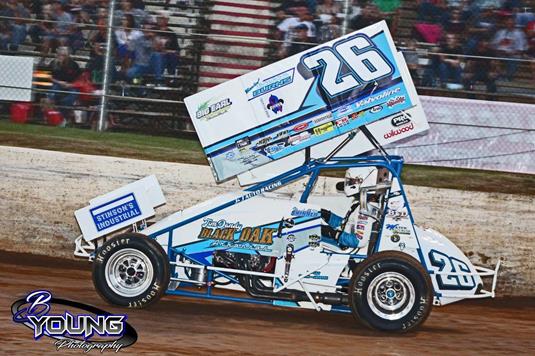 Skinner’s Late-Race Charge Falls Short by Inches at I-30