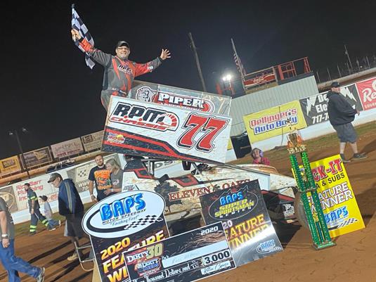 Russ Mitten Lands in Victory Lane for Dirty 30 Win at BAPS