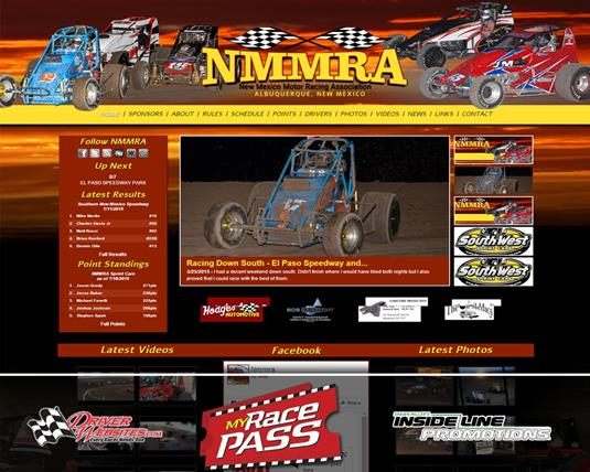 Driver Websites Builds New Website for New Mexico Motor Racing Association