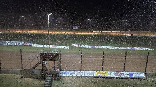 Rain Takes Opening Night Of The Non-Wing Short Track Nationals