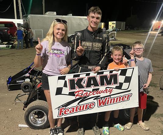 Friesen, Kiner, West, and Kalkwarf Capture KAM Raceway Victories on Friday!