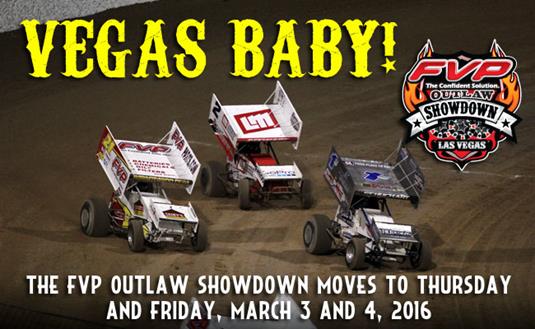 World of Outlaws Sprint Car Series Moves to Thursday and Friday in 2016 Return to the Dirt Track and Las Vegas Motor Speedway