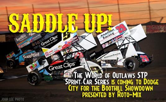 The World of Outlaws STP Sprint Car Series Saddles Up for Dodge City