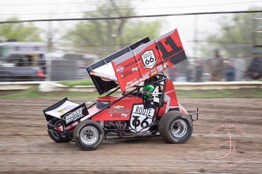 Crockett Leads ASCS National Tour Championship Standings After Solid Weekend at Lake Ozark Speedway