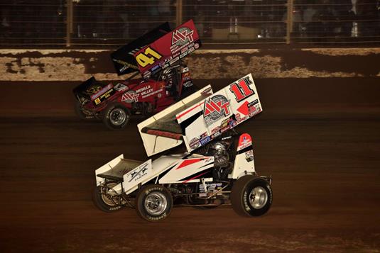 Kraig Kinser Earns Hard Charger Award During Season Finale