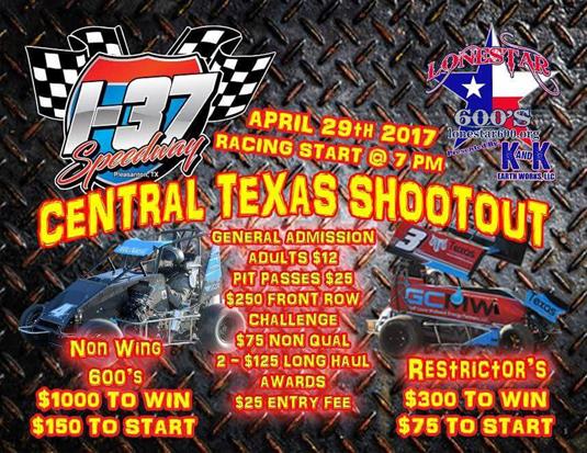Lonestar 600's presented by K&K Earthworks Central Texas Shootout at I-37 Speedway