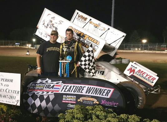 Thiel Holds Off Balog for 4th Win This Season
