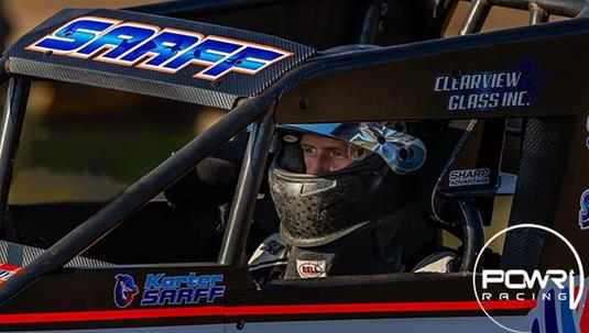 Sarff Snags Top Spot in Tight POWRi National Midget League Championship Chase