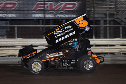 Giovanni Scelzi Flashes Speed During Sprint Car and Midget Starts