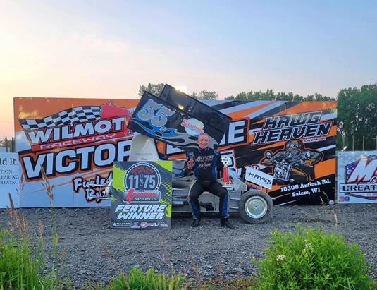 HEINERT DOUBLES IN LIGHTNING SPRINTS WHILE TAYLOR TAKES FIRST AT WILMOT