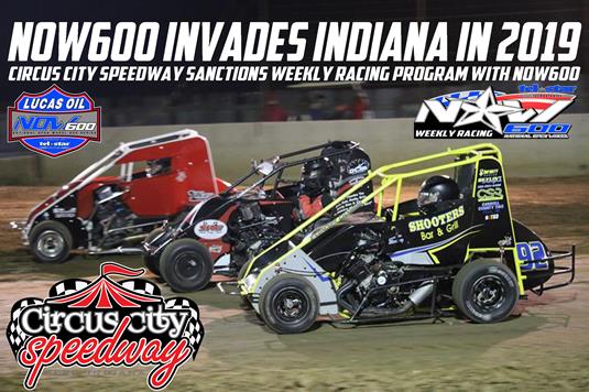 NOW600 to Sanction Weekly Racing at Indiana’s Circus City Speedway in 2019