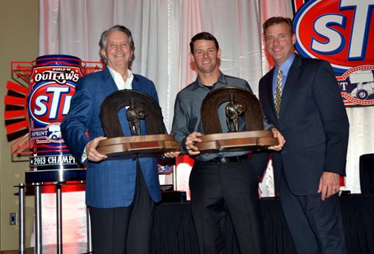 Daryn Pittman and Kasey Kahne Racing Honored at World of Outlaws STP Sprint Car Series ‘Night of Champions’
