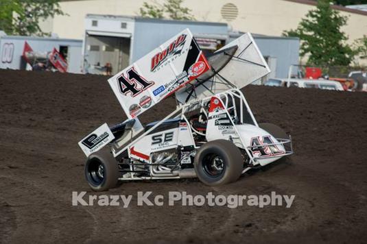 Scelzi Qualifies Well and Earns Best-Ever World of Outlaws Result at Calistoga