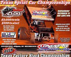 Texas Sprint Car & Factory Stock Championships coming to LoneStar Speedway October 11