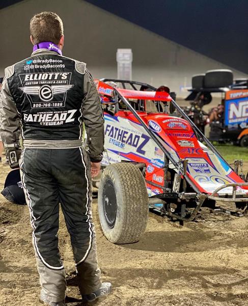 Bacon Captures USAC Sprint Car Points Lead – Double Duty at Lake Ozark this Weekend