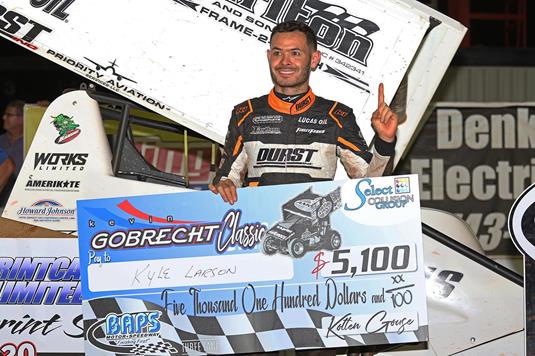 Larson Holds Off Dietrich & Scelzi for 1st BAPS Victory