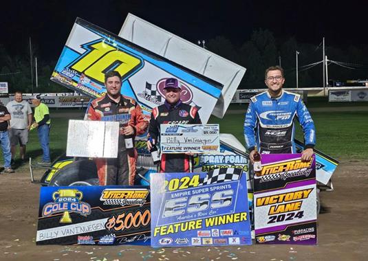 VanInwegen Pockets $5,000 for Cole Cup Victory at Utica Rome